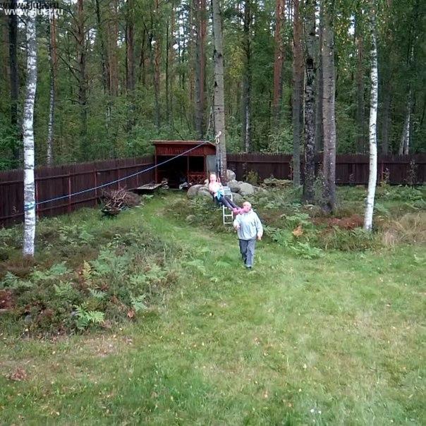 Zipline Троллей компании скалодромы Жужа, Или другими словами детская канатная дорога, иногда называют тарзанка. Всё это в итоге одно и тоже развлекательное сооружение предназначенное для детей или взрослых запятая из точки А в точку Б запятая на подвесной каретки по натяжному тросу. Наша компания находясь в санкт-петербурге, будет рада помочь вам в установке такой системы у вас на дачном участке, для ваших детей или взрослых. #троллей #канатка #подвеснаядорога #тарзанка #канаткадетская #видеотроллей #купитьтроллей #тарзанкакупить #установитьтарзанку #где купитьтроллей #зиплайн #zipline #детидача #отдых #какустановитьтросдорогу #надаче